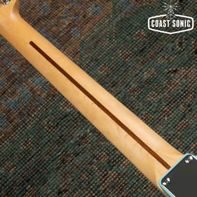 2023 Fender FSR Hybrid II Telecaster Daphne Blue w/ Matching Headstock Made in Japan image 14