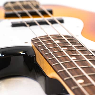 1993 MIJ Fender Jazz Bass Tobacco Sunburst w/ Rosewood Fretboard, Gigbag - Versatile Classic image 4