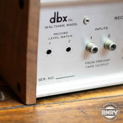 dbx 122 2-Channel Type II Noise Reduction System image 4