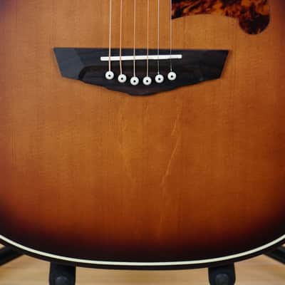 D'Angelico Premier Tammany with Electronics - Caramel Burst image 6