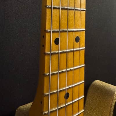 Hot Rod 6 Strings Telecaster 2020s - Relic Gold Glitter image 19