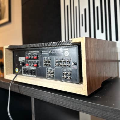 Marantz Model 1152DC 76-Watt Stereo Solid-State Integrated Amplifier 1977 - 1980 - Silver with Wood Case image 10