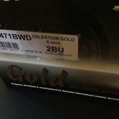 Celestion Gold G12 50 watt 8 ohm alnico speaker image 6