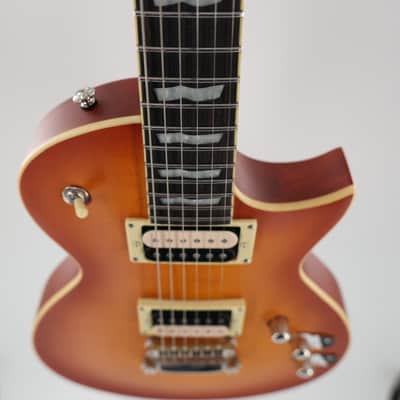 ESP LTD EC-1000T Guitar w/ Fishman Pickups - Honey Burst Satin image 6