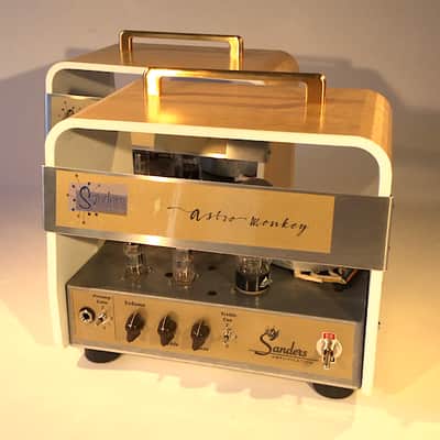 Sanders Amplification Astro-Monkey: Boutique 12W Hand Wired Guitar Amp 2026 - Bent wood cabinet image 1