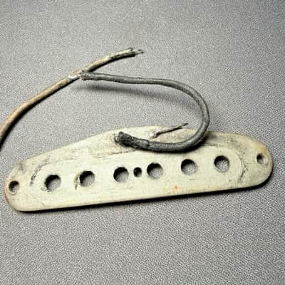 Fender Vintage Mid-1960s Mustang / Duo-Sonic Pickup – Original Flat Pole – Needs Rewind 1965 image 8