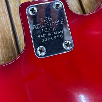 Epiphone ET-280 Electric Bass 70's MIJ - Redburst image 14