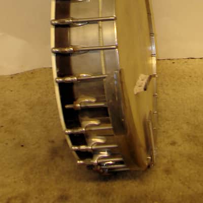 Hughes 17 Fret "Irish" Tenor Banjo 1920's W/ Orig GEIB Case image 13