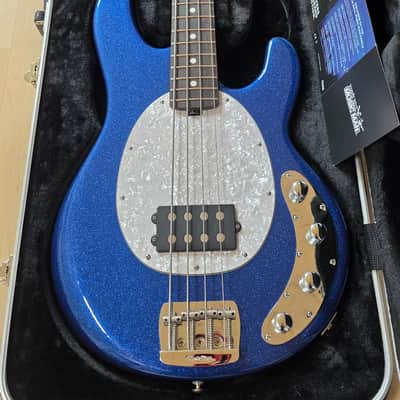 Music Man StingRay Special 4 H USA BRAND NEW! Blue Sparkle NOS! Pro American Bass Guitar image 6