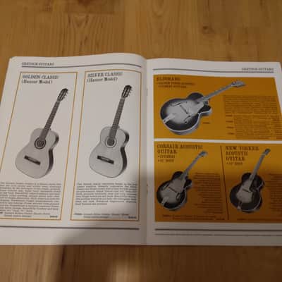 Vintage 1965 Gretsch Guitars & Amplifiers Catalog! Chet Atkins, White Falcon! Rare, Original Case Candy! image 9