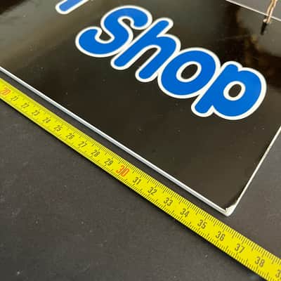 RARE 1980's Gibson SHOP (Dealer) SIGN (New Old Stock NOS) image 2