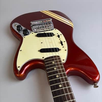 Fender Mustang Competition Red 1971 image 9