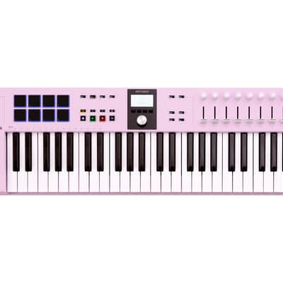 Arturia KeyLab Essential 49 Mk3 MIDI Keyboard Controller (Rose Quartz) [DEMO] image 1
