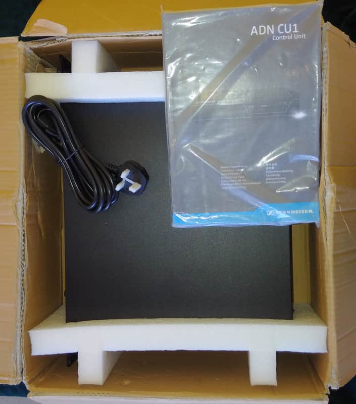 Sennheiser ADN CU1-UK Audio Distribution Network Central Control Unit image 1