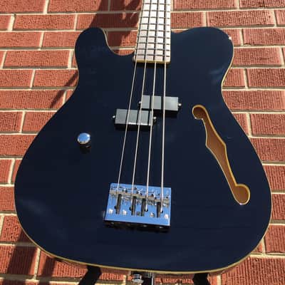 Schecter DIAMOND SERIES dUg Pinnick Baron-H Black Left-Handed 4-String Bass NOS image 1
