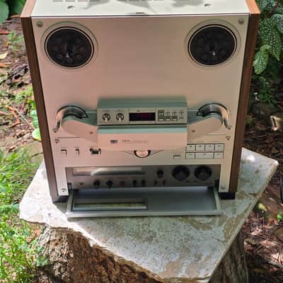 Akai GX-747 4-Track Open Reel Tape Deck, Serviced, Tested, Video Demo, Excellent image 3