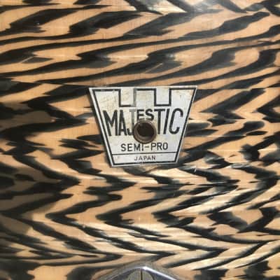 Vintage Majestic Semi-Pro Bass Drum and Tom from the 1960/70's. Price is for both! Sale Benefits Music Education Nonprofit! image 2