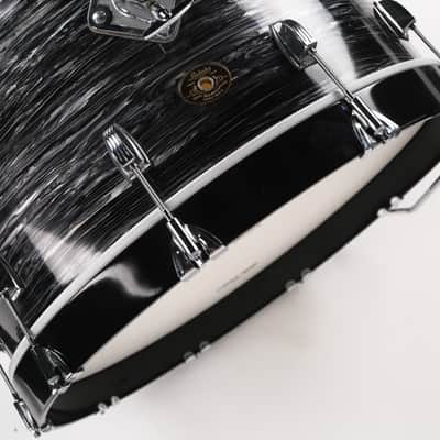 Ludwig 90th Anniversary Limited Edition Classic Maple Vintage Black Oyster Pearl Owned by Travis Barker image 11