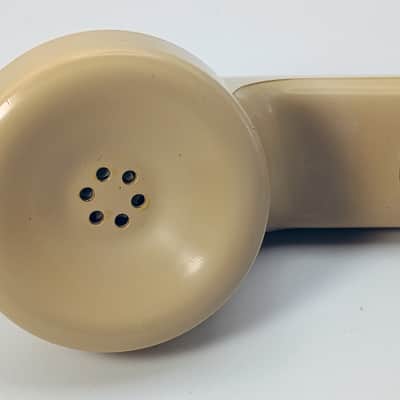 Custom Lo-Fi Telephone Microphone - Northern Telecom G 1 1970's Handset - Beige w/ Model 2500 Base image 5