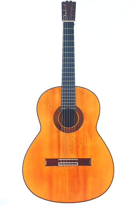 Felix Manzanero flamenco guitar 1965- wonderful oldworld flamenco guitar - great sound and feel - check Video! image 1