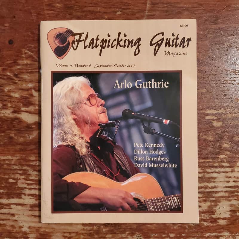 Flatpicking Guitar Magazine - Arlo Guthrie September/October 2007 image 1