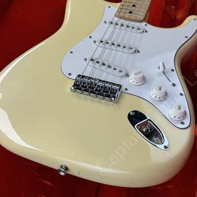 1974 Fender - Stratocaster Hardtail - Olympic White - ID 6020 image 3