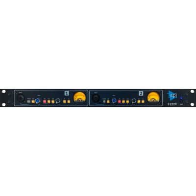 API 3122V Mic Preamplifier (2-Channel Rack-Mount) image 1