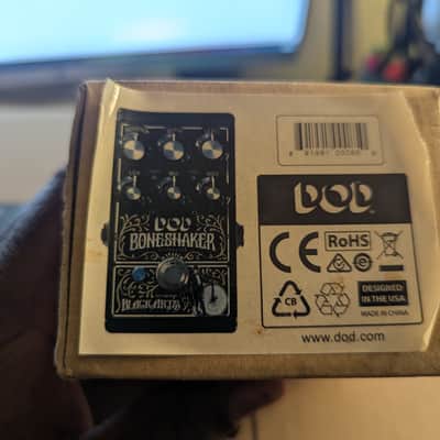 DOD Boneshaker Signature Designer Distortion 2010s - Black/Graphic image 1
