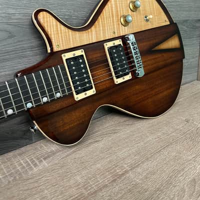Weller Fleetwood Mahogany Exotic Woods Electric Guitar #2684 image 12
