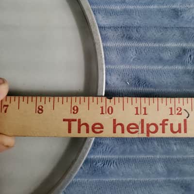 1960s 1970s < 10" REMO NOS Vintage PRACTICE PAD DRUMHEAD White Coated * Very Rare Size! *NEW OLD STOCK *Never used! image 5