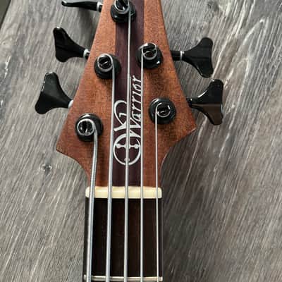 Warrior Signature 5 String Bass 2000s - Natural image 5
