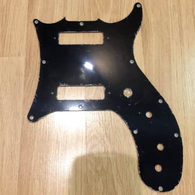 Kramer Aluminun Neck 250G Custom Guitar Pickguard BLACK 3 Ply image 1
