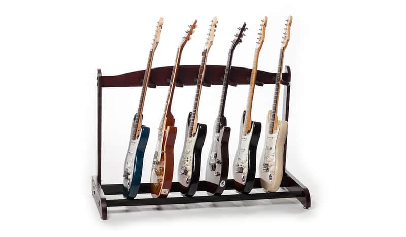 Rock Solid Guitar Stands Elite 6 2020 dark cherry image 1
