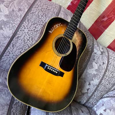 Martin D-28 Herringbone 1943 - Sunburst image 8
