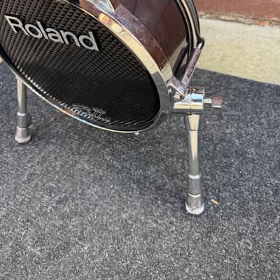 Roland KD-140 V-Kick 14" Bass Drum Trigger Pad 2010s - Black Chrome image 6