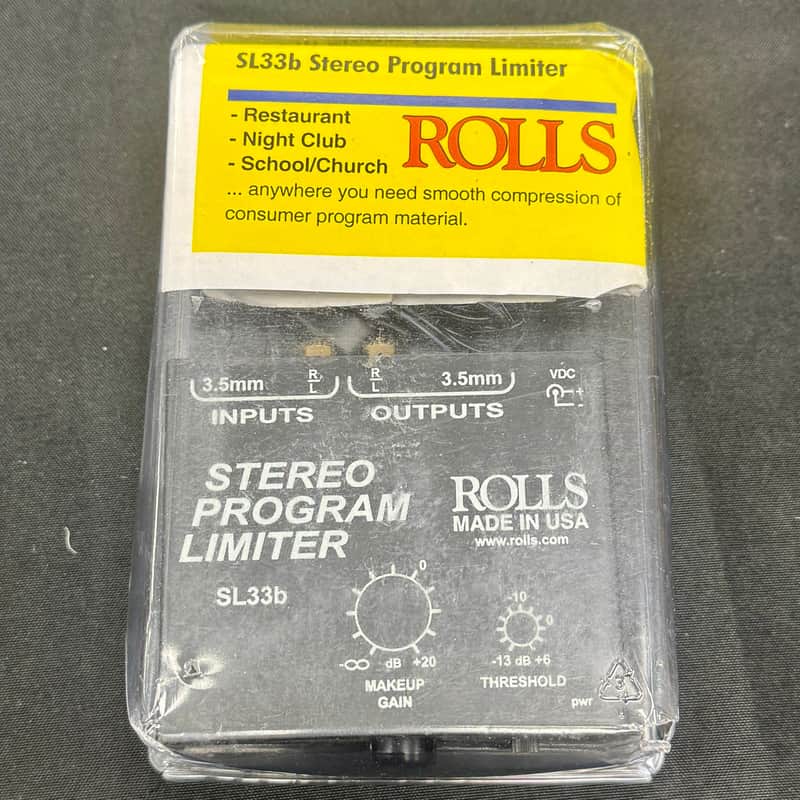 Used Rolls Stereo Program Limiter w/Box TFW2957 image 1