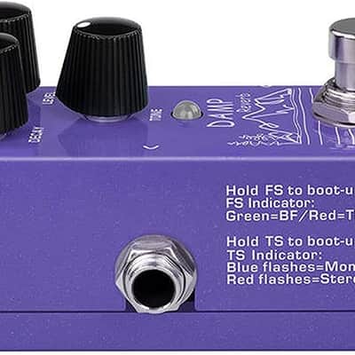 Mint NUX NRV-3 NUX Damp Reverb Guitar Effects Pedal with Plate, Spring, and Hall image 6