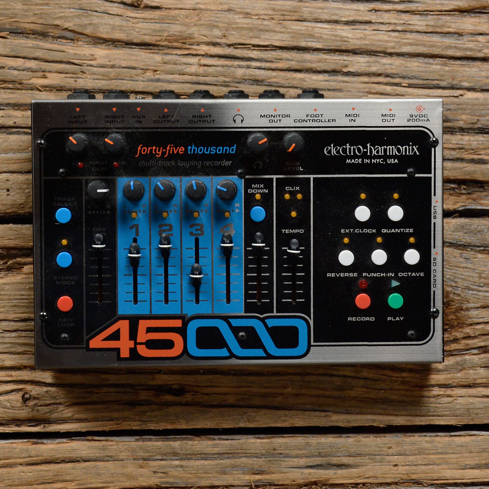 Electro-Harmonix 45000 Stereo Multi-Track Looper | Reverb Electro-Harmonix 45000 Stereo Multi-Track Looper | Reverb