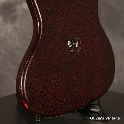 Danelectro Dane C series slimline 1960s Crakle Finish image 14