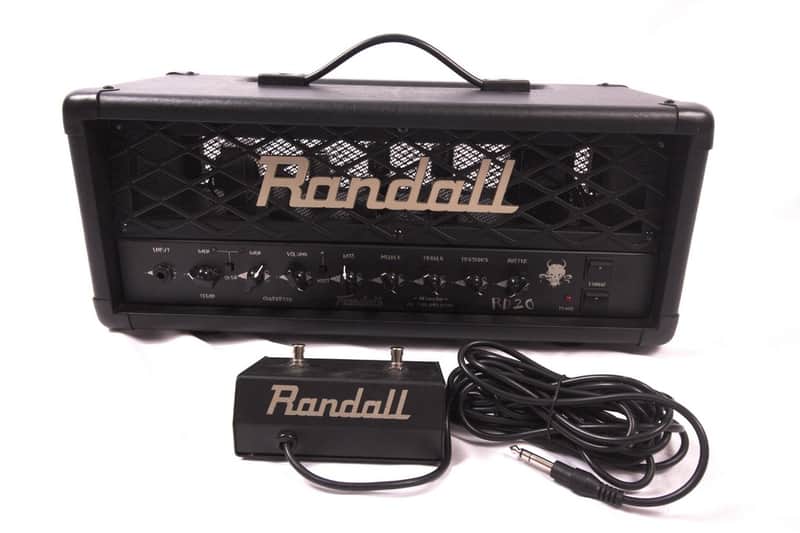 Randall RD20H Diavlo 2-Channel 20-Watt Tube Guitar Amp Head | Reverb
