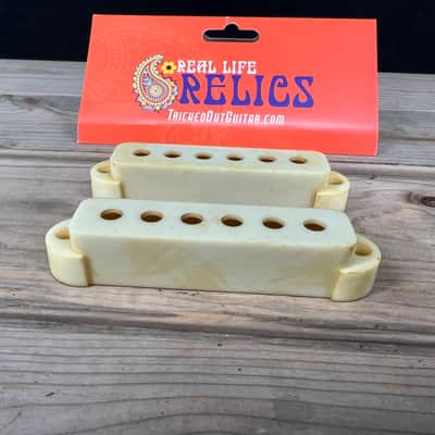 Real Life Relics Aged Parchment Jaguar® Pickup Covers (Set of 2)    [DD6] image 4