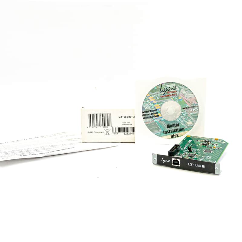 Lynx LT-USB LSlot USB 2.0 Interface Card for Aurora & Hilo w/ Box Manual image 1