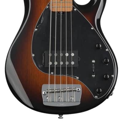Sterling By Music Man StingRay RAY35 5-string Bass Guitar - Vintage Sunburst image 2