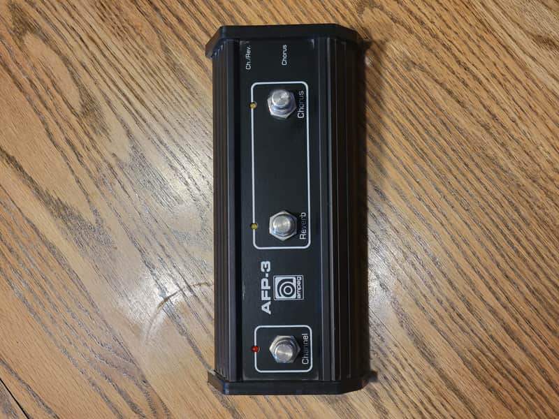 Ampeg AFP3 3-Button Pedal Footswitch image 1