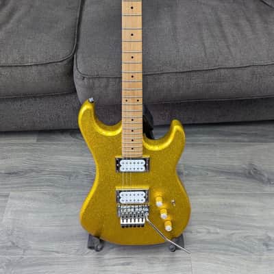 ‘16 Kramer | Ltd. Edition Pacer | 40th Anniv. | Electric Candy 🍭Gold Metal Flake | Floyd Rose | Korea image 2