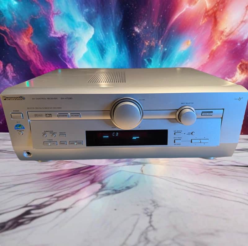 Panasonic SA-HT290 5.1 AV Receiver DTS Dolby Pro Logic II 450W Silver Serviced
