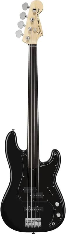 Fender Tony Franklin Artist Series Signature Fretless Precision Bass 2006 - 2014 - Black image 1