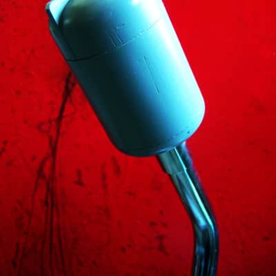 Vintage 1950's Altec 633A dynamic microphone "Salt Shaker" w period stand & cable High Z PROP 8 image 8
