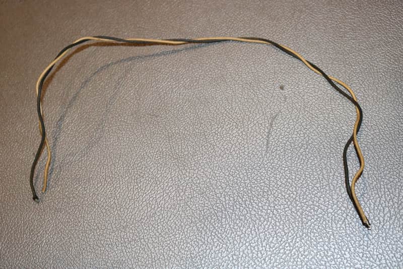 Vintage Original 1960s Pre CBS Fender Cloth Wire - No Tariffs image 1