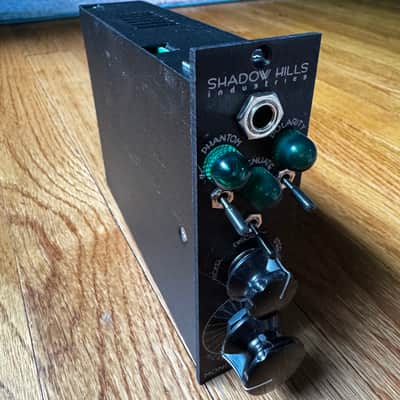 Shadow Hills Mono GAMA 500 Series Mic Preamp Module 2010s - Black image 2